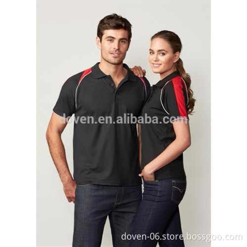 Ladies Horn Sleeve polo shirt custom polo